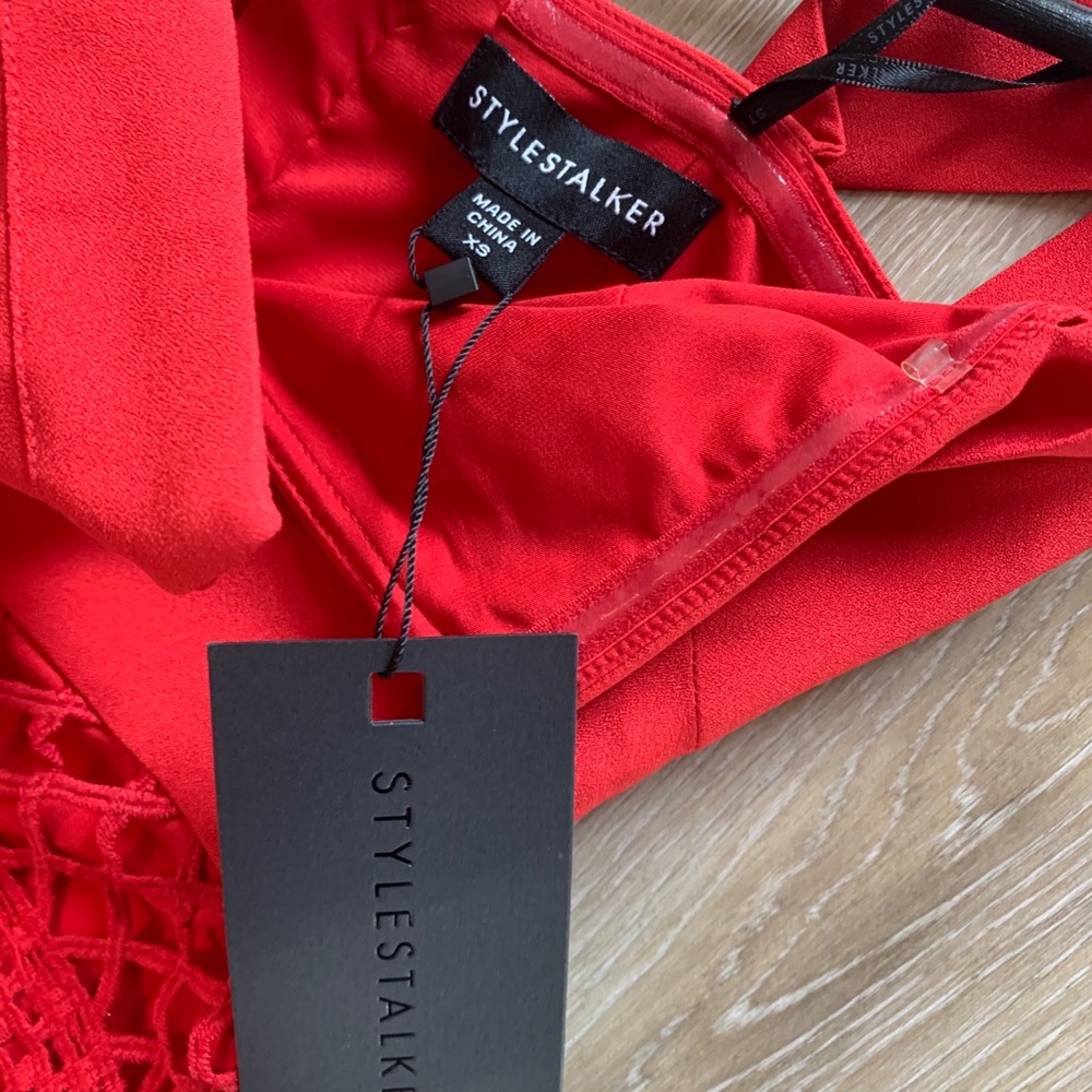 StyleStalker Red Dress - Picture 4 of 8